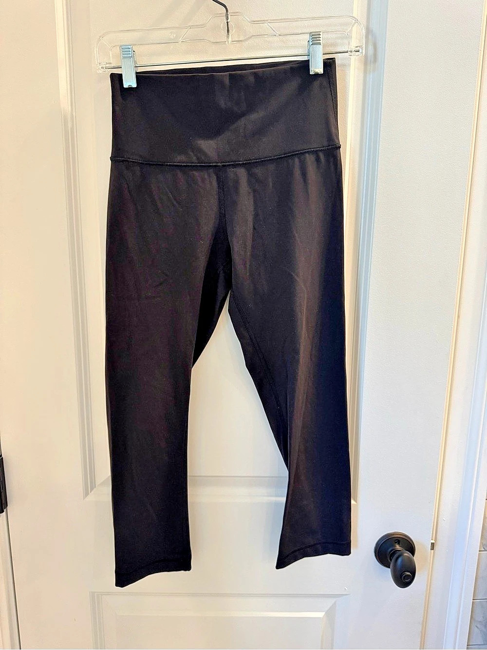 lululemon Black Leggings Size 6 Like New